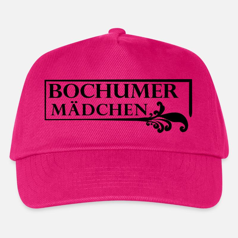 Bochumer Mädchen - Kinder Basecap - Fuchsia