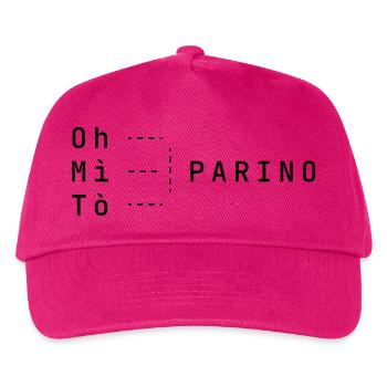 OH MÌ TÒ das Parino-T-Shirt - Kinder Basecap - Fuchsia - Vorne