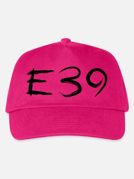 E39 Kaligraphie Art - Kinder Basecap - Fuchsia