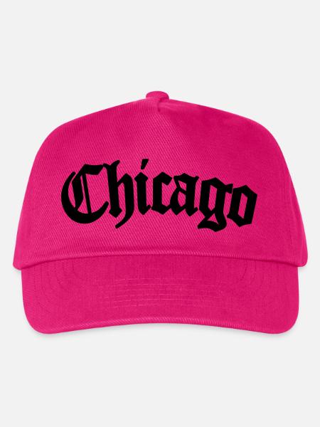 chicago - Kinder Basecap - Fuchsia