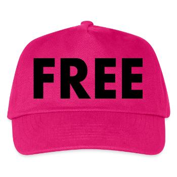 Free - Kids’ Baseball Cap - fuchsia - Front