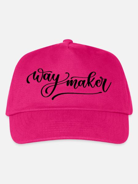 Waymaker - Kinder Basecap - Fuchsia