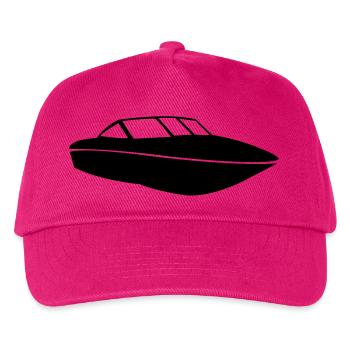 Bateau de - Casquette de baseball Enfant - fuchsia - Devant