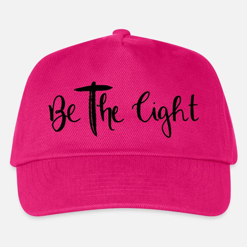be the light - Kids’ Baseball Cap - fuchsia