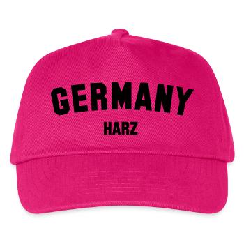 HARZ Germany - Deutschland - Kinder Basecap - Fuchsia - Vorne