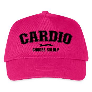 Varsity Arch – Kardiologieabteilung - Kinder Basecap - Fuchsia - Vorne