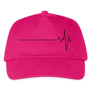 Beat Line - Kinder Basecap - Fuchsia - Vorne