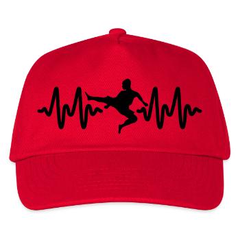 taekwondo - Kinder Basecap - Rot - Vorne