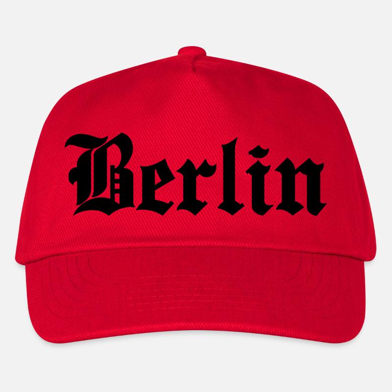Berlin - Kids’ Baseball Cap - red