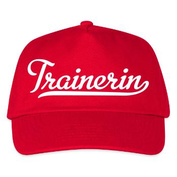 Entraîneur - Casquette de baseball Enfant - rouge - Devant