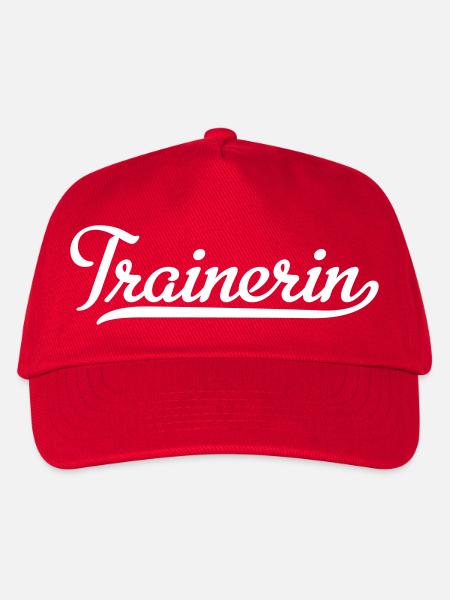 Trainerin - Kinder Basecap - Rot