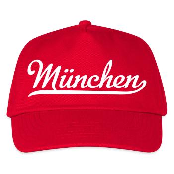 Munich - Kids’ Baseball Cap - red - Front