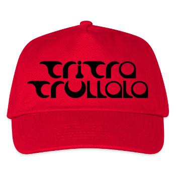 TRITRATRULLALA - Kinder Basecap - Rot - Vorne