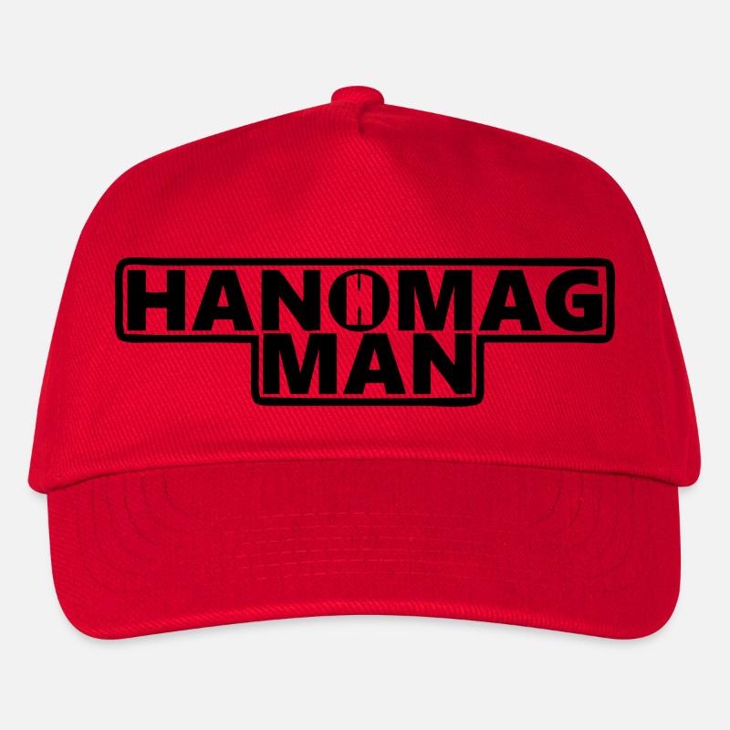 Hanomag Man - Kinder Basecap - Rot