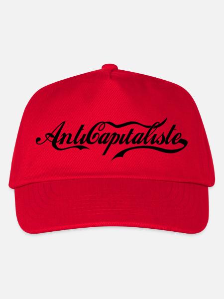 Antikapitalismus - Kinder Basecap - Rot