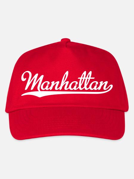 Manhattan - Kids’ Baseball Cap - red
