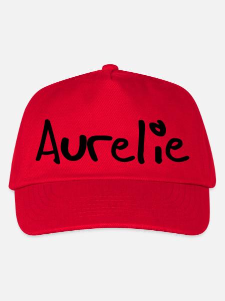 aurélie - Kids’ Baseball Cap - red