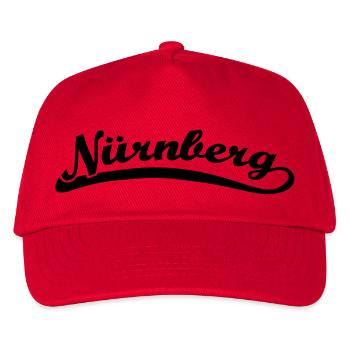 Nuremberg police Rétro - Casquette de baseball Enfant - rouge - Devant