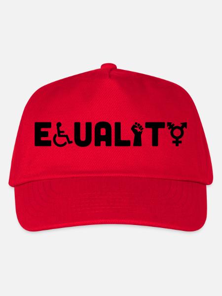 Equality - Kids’ Baseball Cap - red