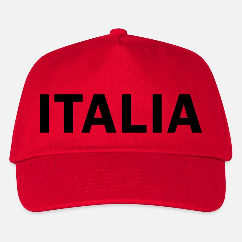 Italie - Casquette de baseball Enfant - rouge