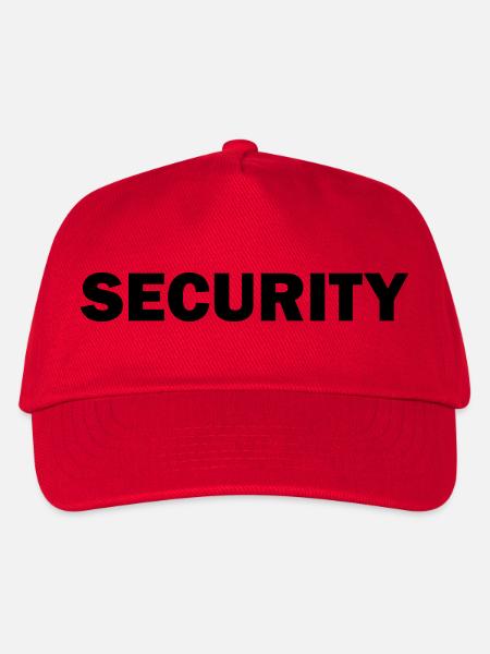 Security - Kids’ Baseball Cap - red