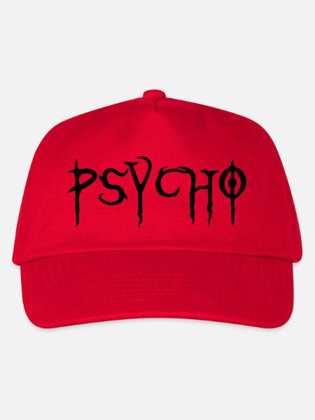 psycho 2 - Kinder Basecap - Rot