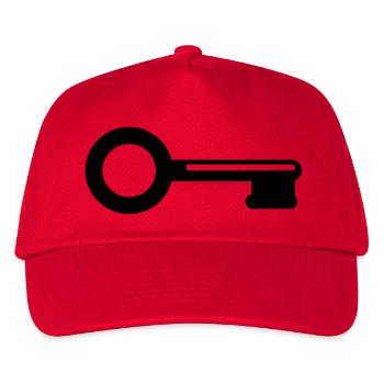 key_f1 - Kids’ Baseball Cap - red - Front