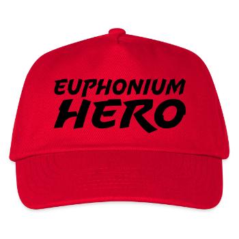 Euphonium Hero - Kids’ Baseball Cap - red - Front