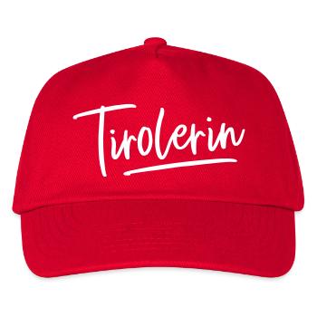 Tirolerin Tirol Österreich - Kinder Basecap - Rot - Vorne