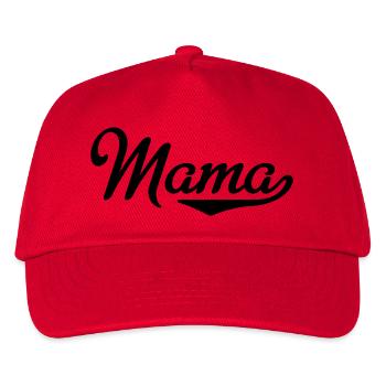 Mama - Kinder Basecap - Rot - Vorne