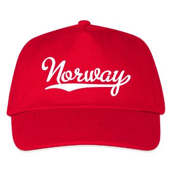 Norway - Kids’ Baseball Cap - red - Front
