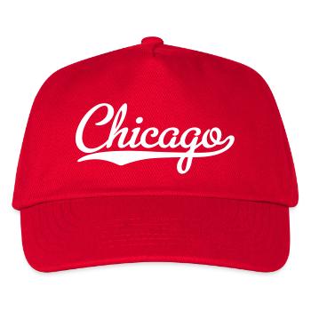 Chicago - Kinder Basecap - Rot - Vorne