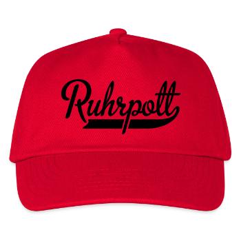Ruhrpott - Kinder Basecap - Rot - Vorne