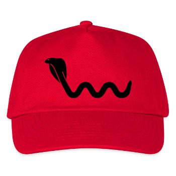 snake - Kids’ Baseball Cap - red - Front