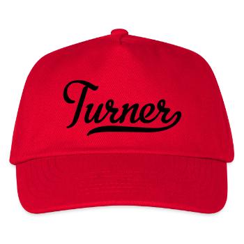 Turner - Kinder Basecap - Rot - Vorne
