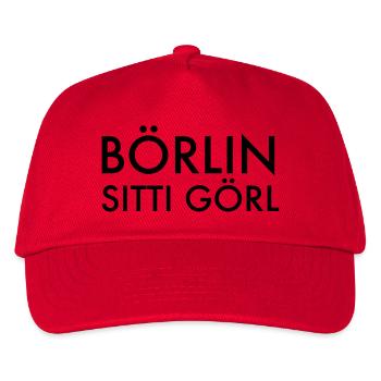 Berlin - Casquette de baseball Enfant - rouge - Devant