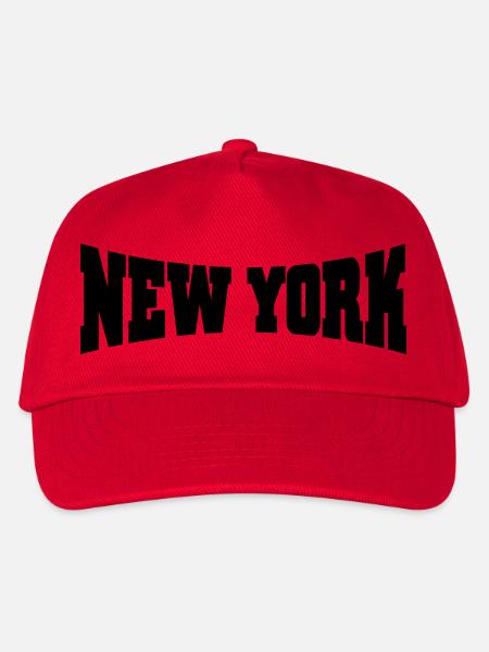 New York - Kinder Basecap - Rot