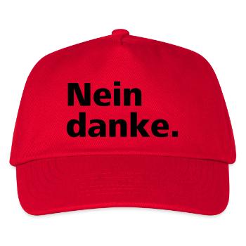 Non merci. - Casquette de baseball Enfant - rouge - Devant