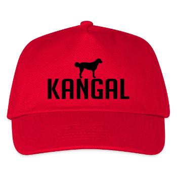KANGAL Hunderasse - Kinder Basecap - Rot - Vorne