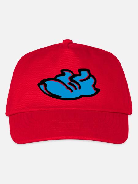 Sneaker - Kinder Basecap - Rot