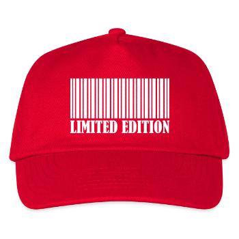 Code-barres édition limitée - Casquette de baseball Enfant - rouge - Devant