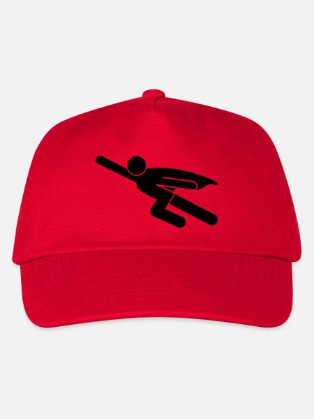 Superhelden - Kinder Basecap - Rot