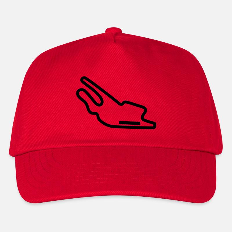 circuito_francia_c1 - Kids’ Baseball Cap - red