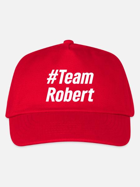 Team Robert - Kinder Basecap - Rot