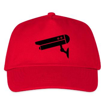 Camera Icon - Kids’ Baseball Cap - red - Front