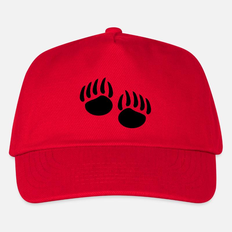 baerentatze2 - Kinder Basecap - Rot