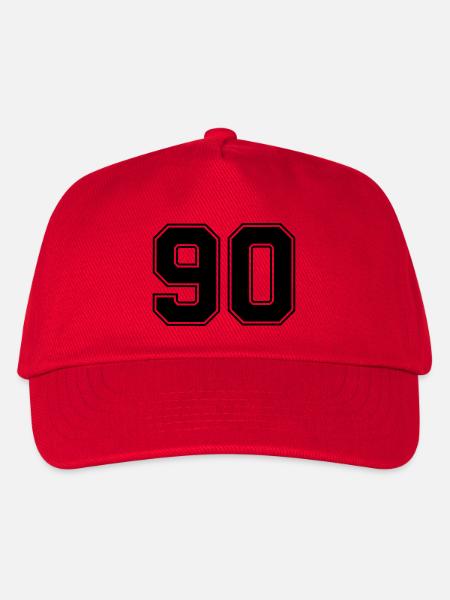 90 - Kinder Basecap - Rot