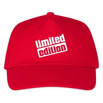 limited edition - Kinder Basecap - Rot - Vorne