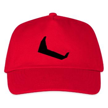 nuri - Kinder Basecap - Rot - Vorne