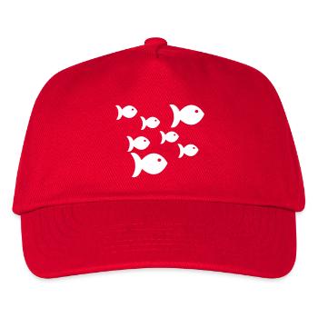 Poissons - Casquette de baseball Enfant - rouge - Devant